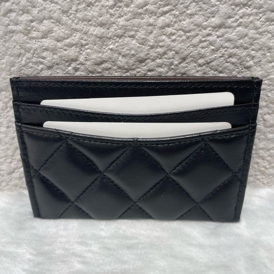 全新 CHANEL 經典雙C卡夾-1