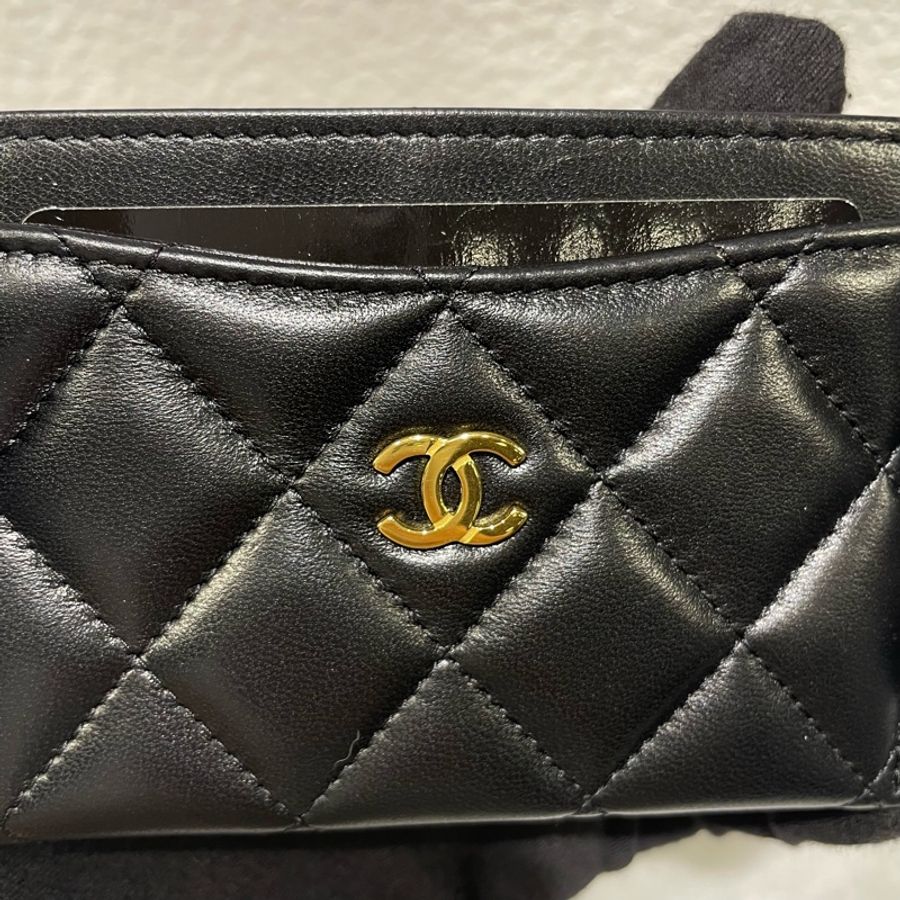 全新 CHANEL 經典雙C卡夾-2