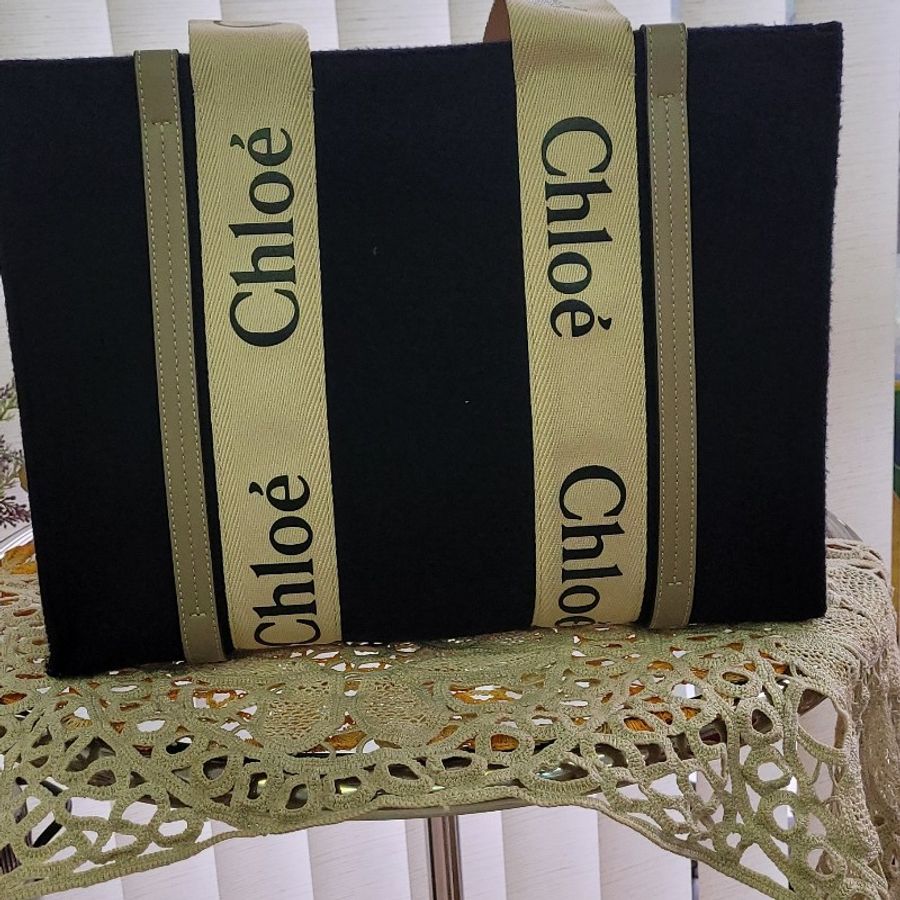 Chloe 大號肩背包-0