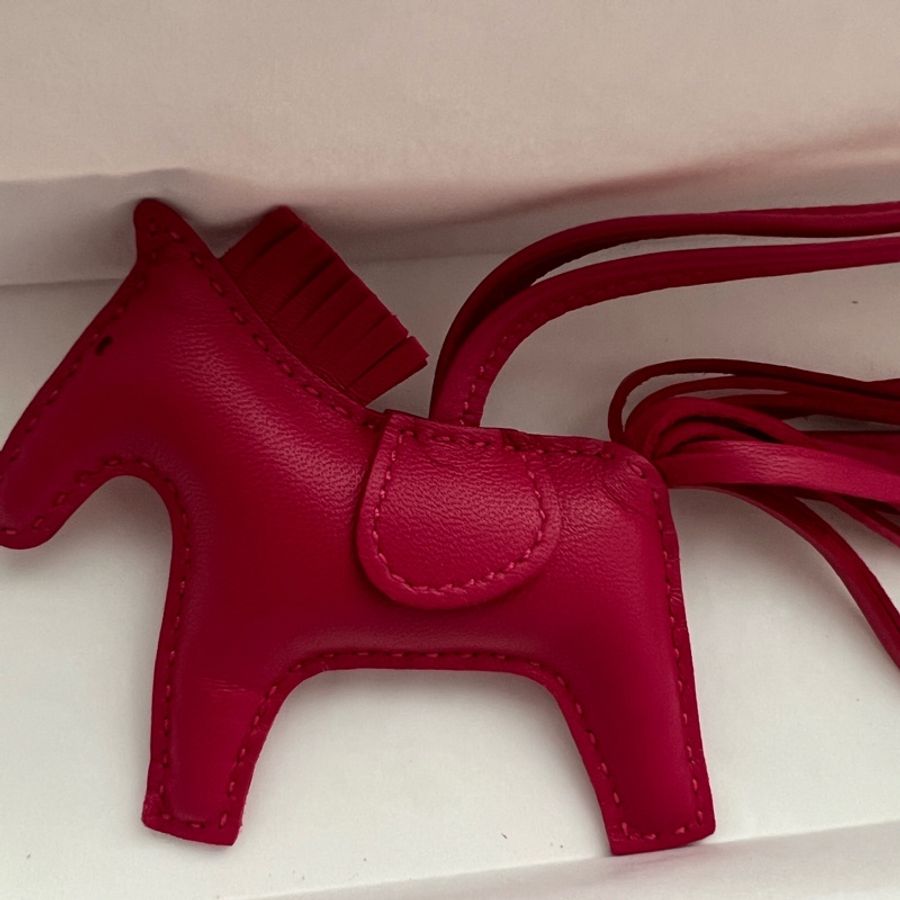 Hermes全新Rodeo pm 墨西哥粉色小馬-8
