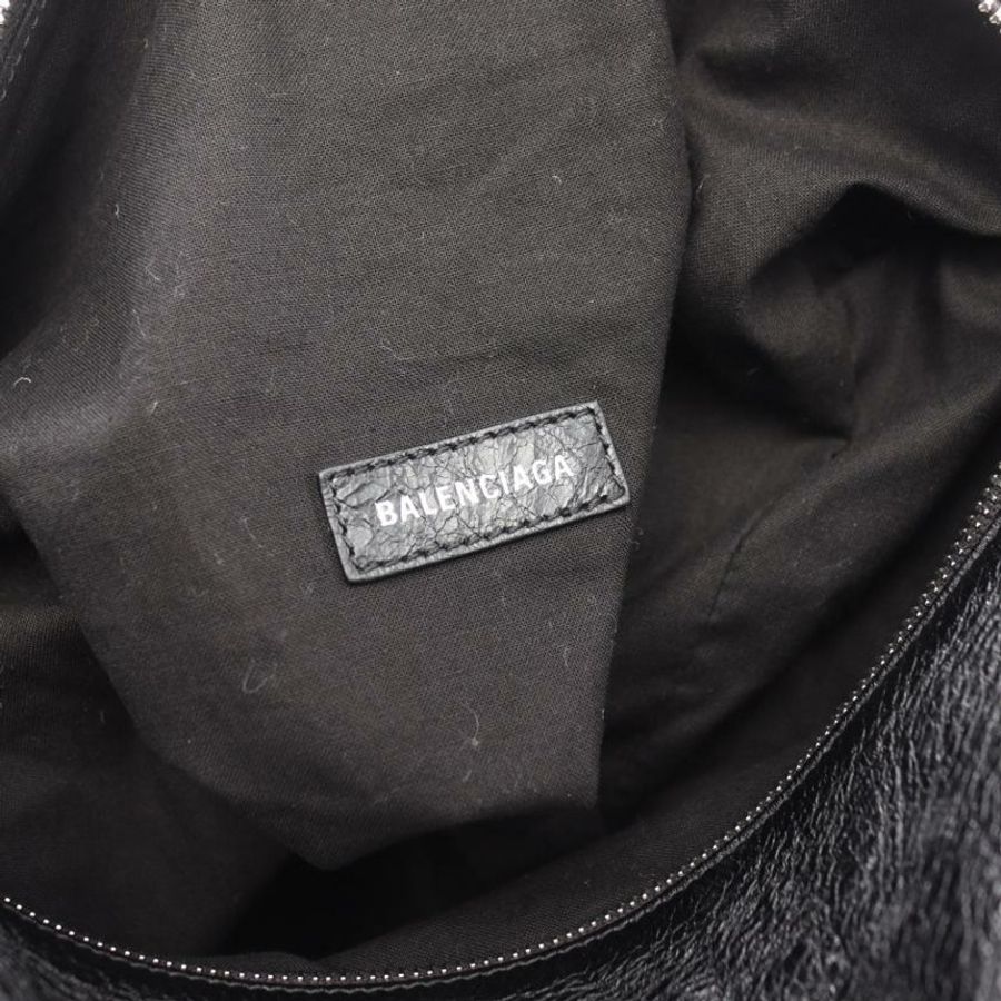 【日本直送】 BALENCIAGA BALENCIAGA SUPERBUSY LARGE SLING BAG 真皮肩包 黑色-3