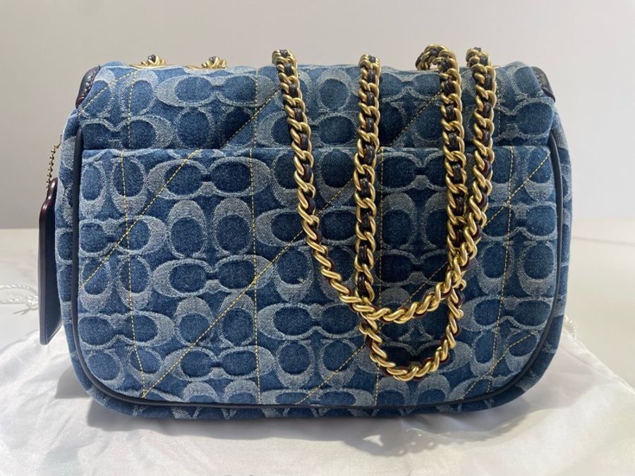 Coach PILLOW MADISON丹寧款-1