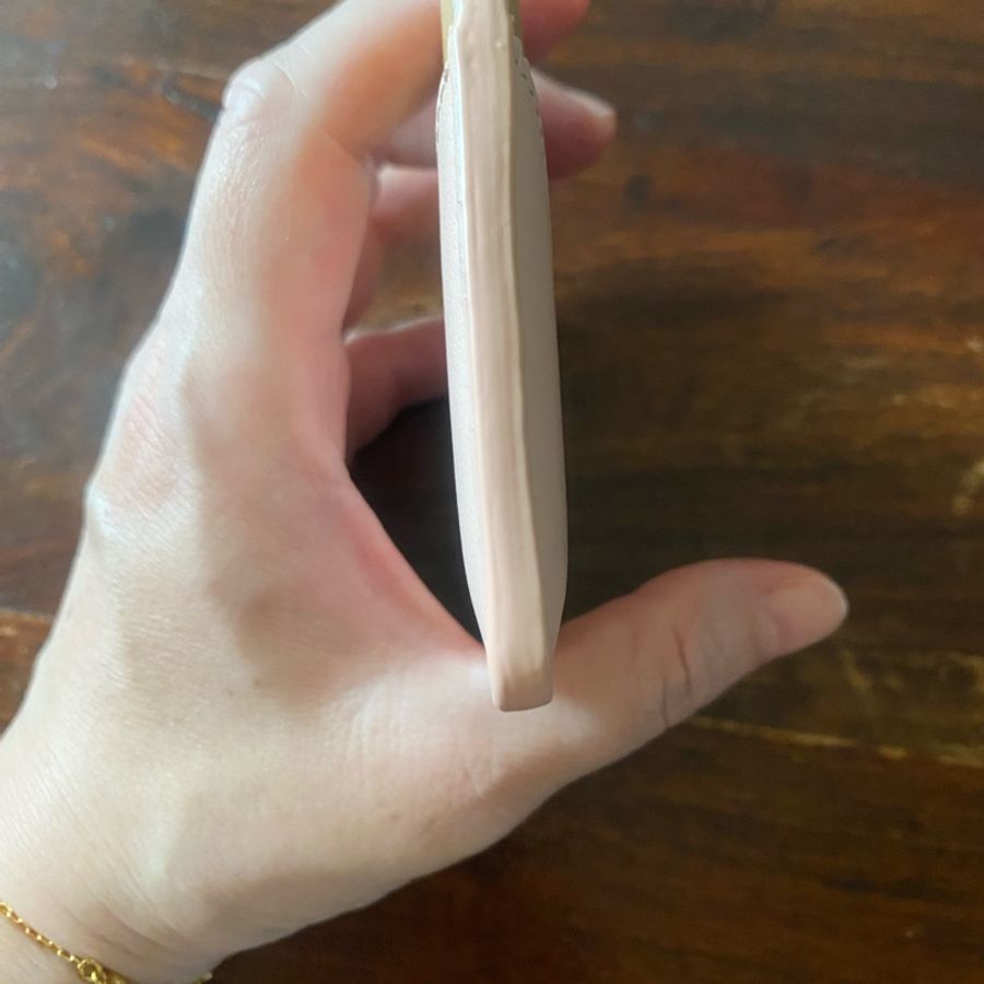 Chloe最新款蕾絲立體切割撞色卡夾全新-2