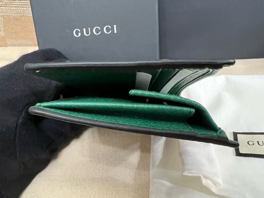 Gucci 零錢袋皮夾 短夾-4