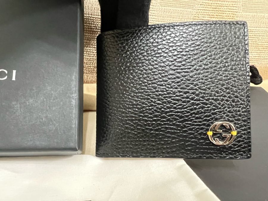 Gucci零錢袋皮夾 短夾-0