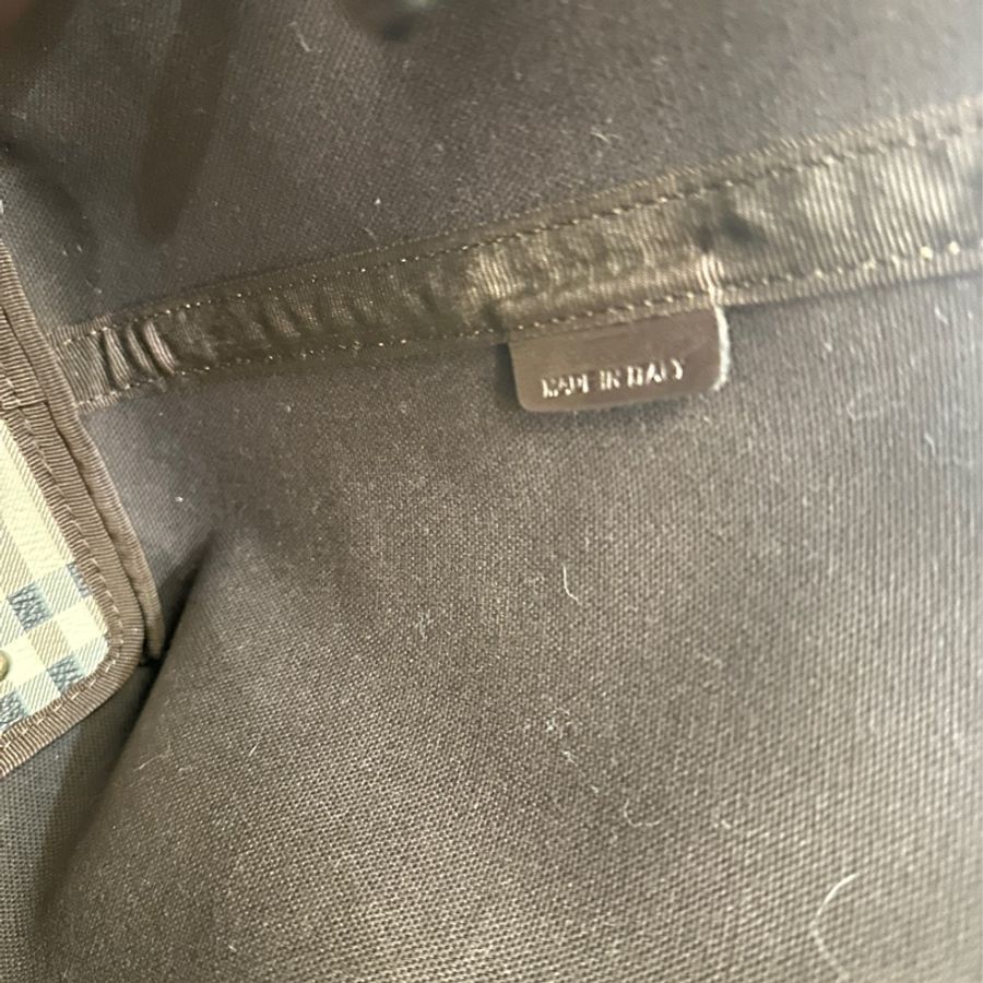 BURBERRY 戰馬格紋PVC托特包-7