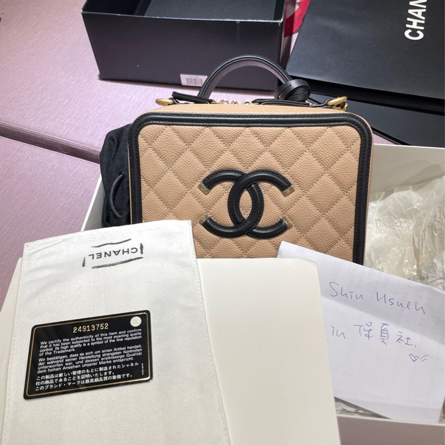 CHANEL VANITY CASE化妝箱21cm-9