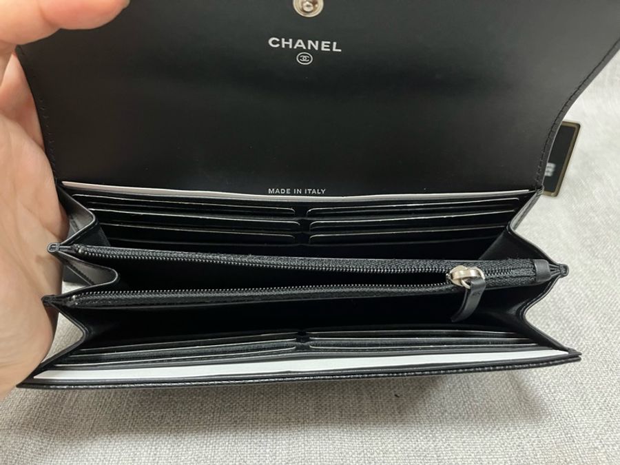 Chanel CC 長銀包-5