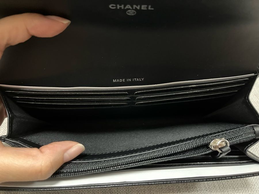 Chanel CC 長銀包-8