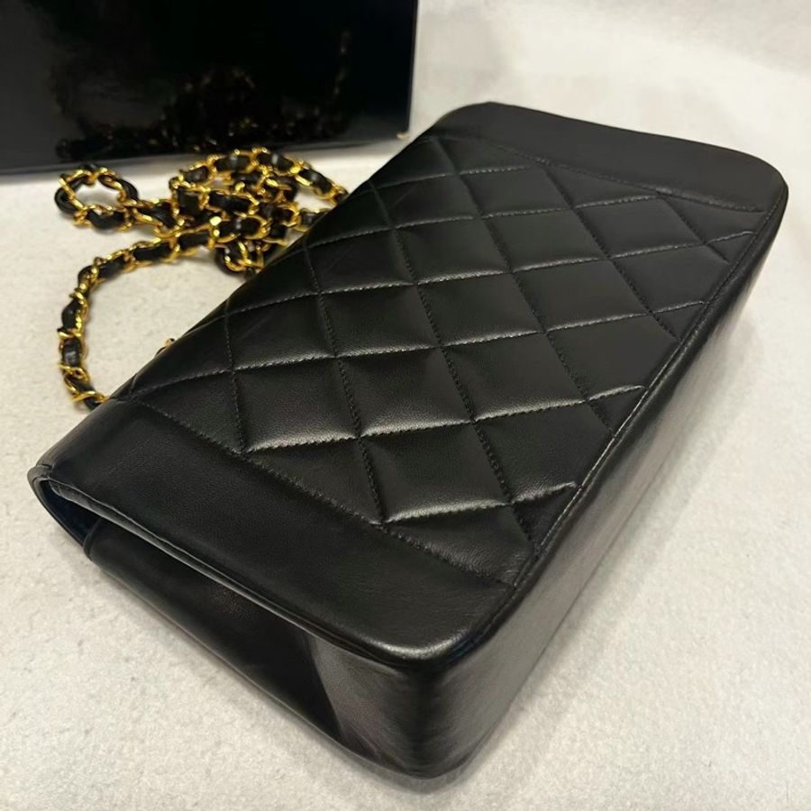 Chanel Lambskin Diana 22cm-4
