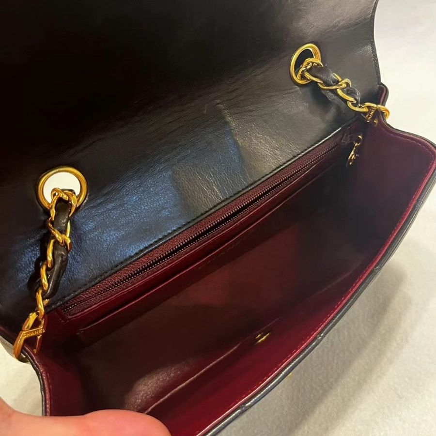 Chanel Lambskin Diana 22cm-7