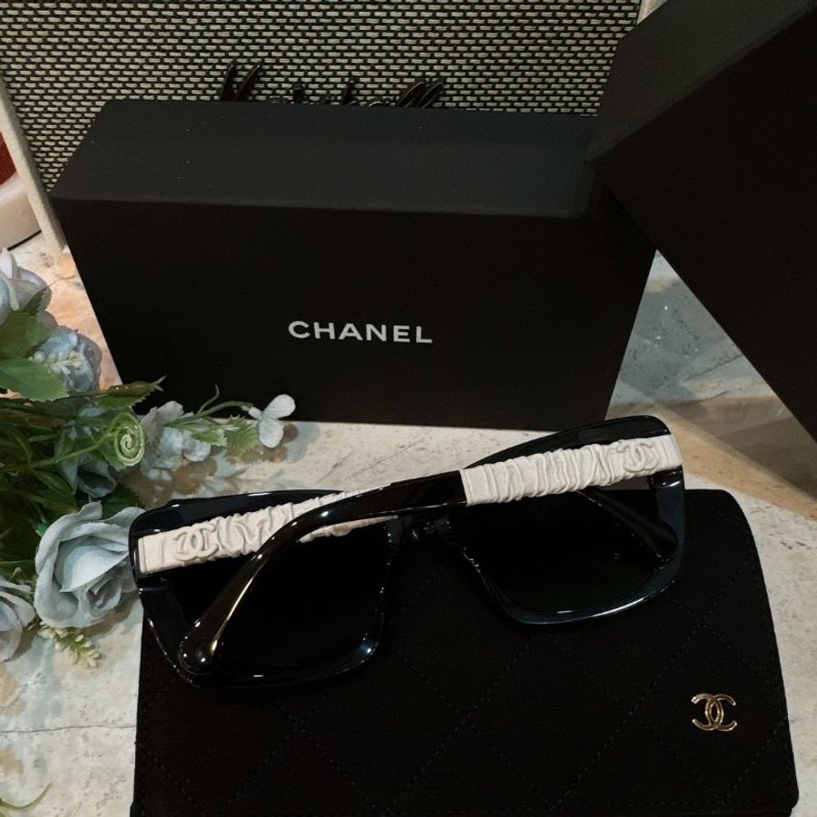 【現貨】麗睛眼鏡 Chanel【可刷卡分期】香奈兒 CH5476Q 小羊皮眼鏡 小香眼鏡 香奈兒太陽眼鏡 香奈兒經典款-5