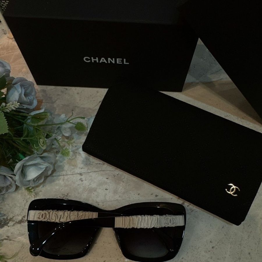 【現貨】麗睛眼鏡 Chanel【可刷卡分期】香奈兒 CH5476Q 小羊皮眼鏡 小香眼鏡 香奈兒太陽眼鏡 香奈兒經典款-8
