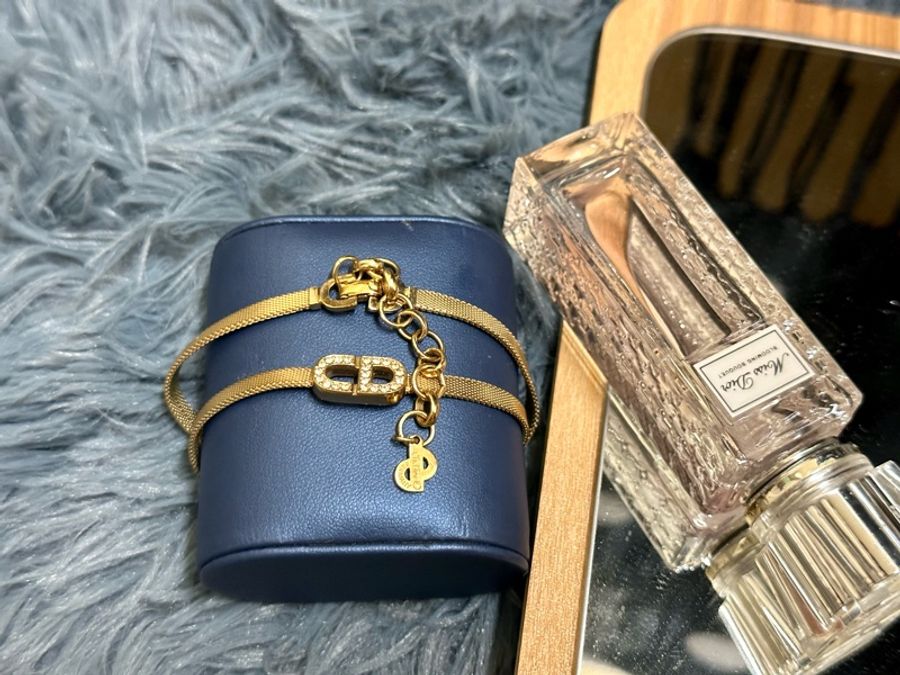 🔥稀有釋出🔥#Dior #vintage #短鏈 #鎖骨項鍊 #脖頸鍊鍍24k金 重工設計 超美古董飾品💕-18