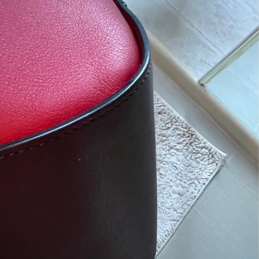 全新 Loewe 雙色 金拉錬Hammock bag-4