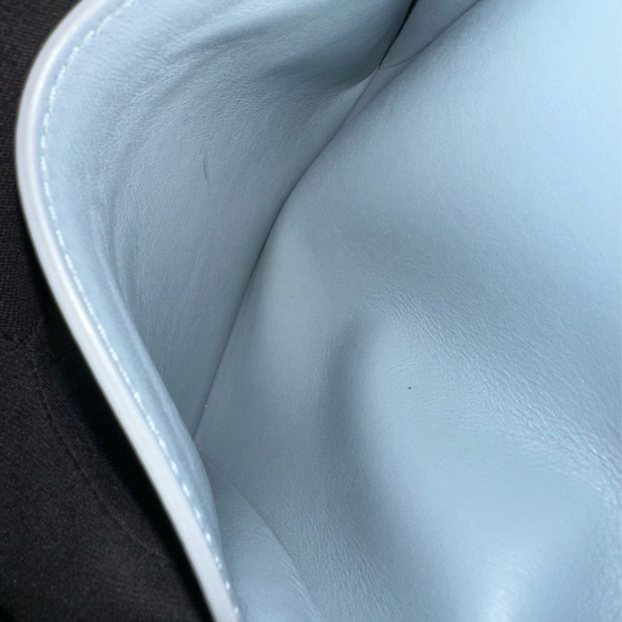 CELINE 雙拼色,藍灰牛皮皮夾-13