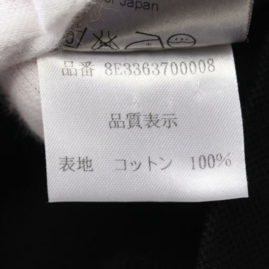 【日本直送】 Dior HOMME 迪奧 男士 馬球 襯衫 蜜蜂 刺繡 棉布 黑色的 白色的-3