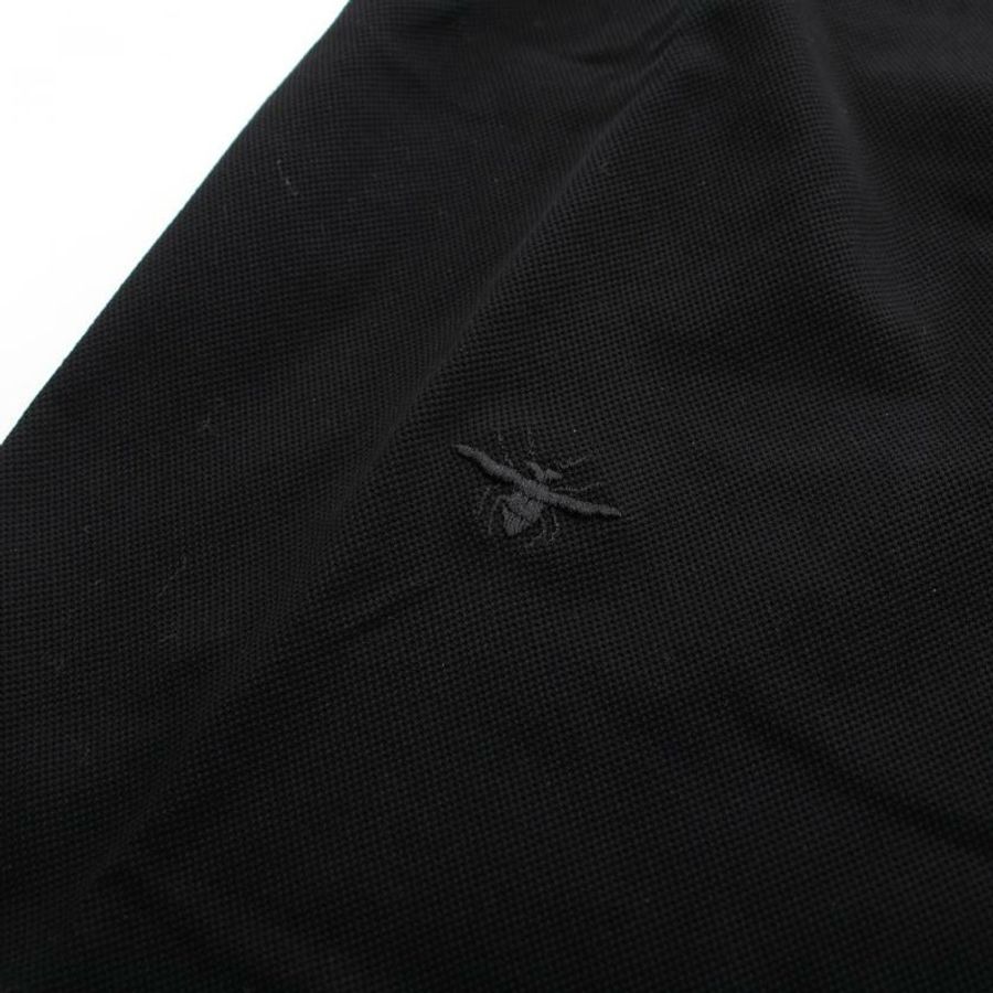 【日本直送】 Dior HOMME 迪奧 男士 馬球 襯衫 蜜蜂 刺繡 棉布 黑色的 白色的-7