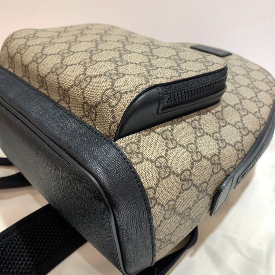 GUCCI 新款PVC防水 雙肩包/小後背包 9成新-4