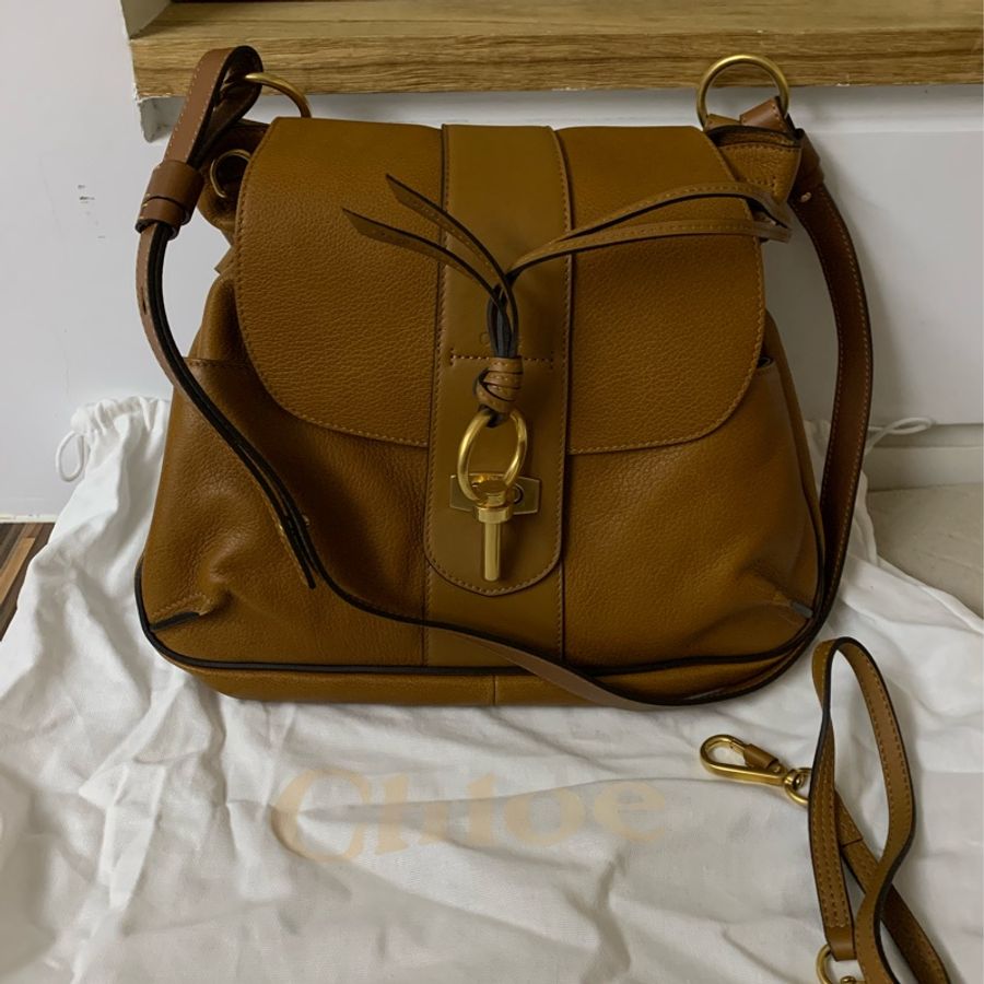 近全新 CHLOE Lexa Crossbody Medium Bag 肩背斜背包-3