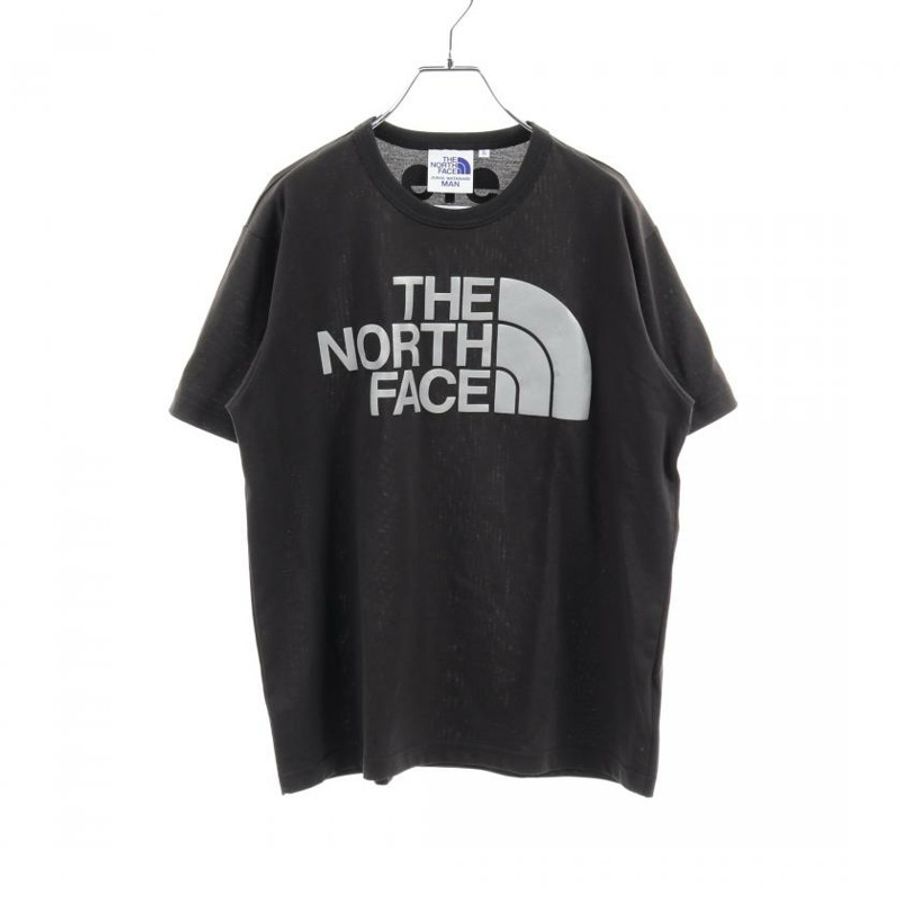 【日本直送】 eYe COMME des GARCONS JUNYA WATANABE MAN 眼睛 康美 德斯 加康斯 君雅 渡邊 男人 這 北 臉 × 君雅 渡邊 男人 雙倍的 姓名 T恤 全體人員 脖子 黑色的 光 灰色的 23SS-0