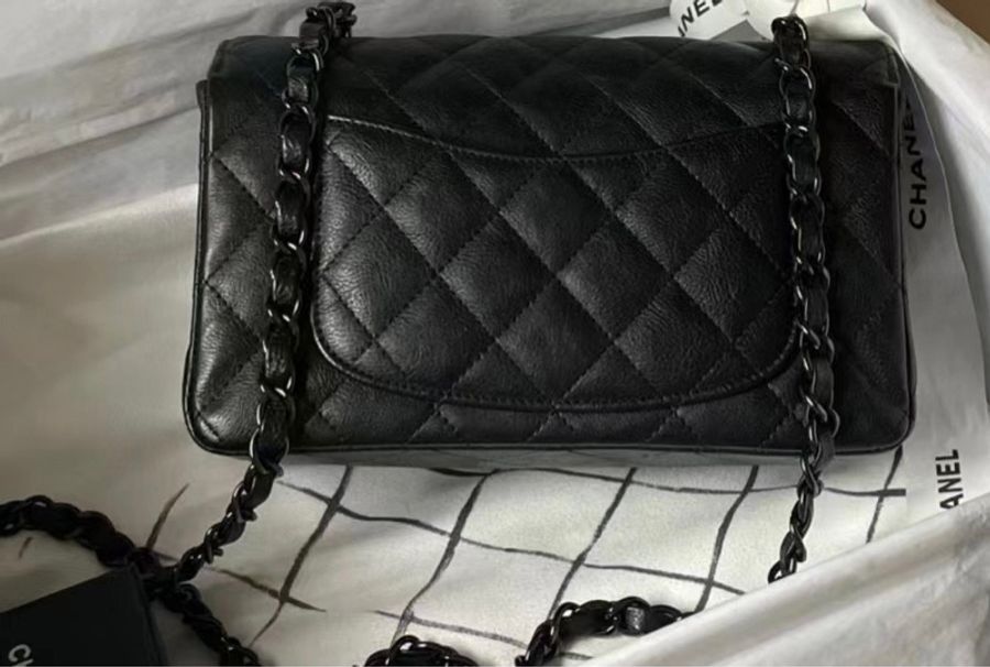 Chanel Caviar so black 大mini-1