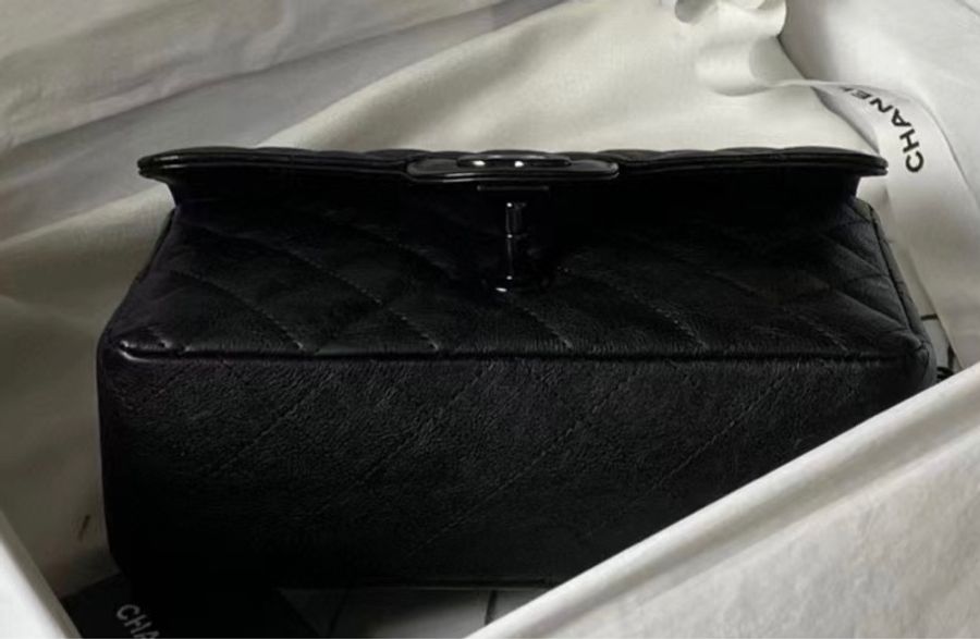 Chanel Caviar so black 大mini-5