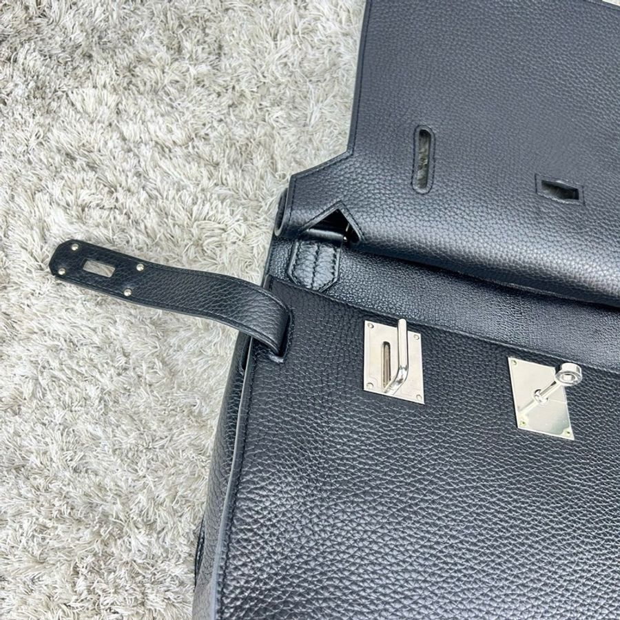 Hermes 愛馬仕 Jypsiere 吉普賽 31 T刻 黑銀 ⭕️近新閒置品⭕️超美⭕️超甜⭕️-16