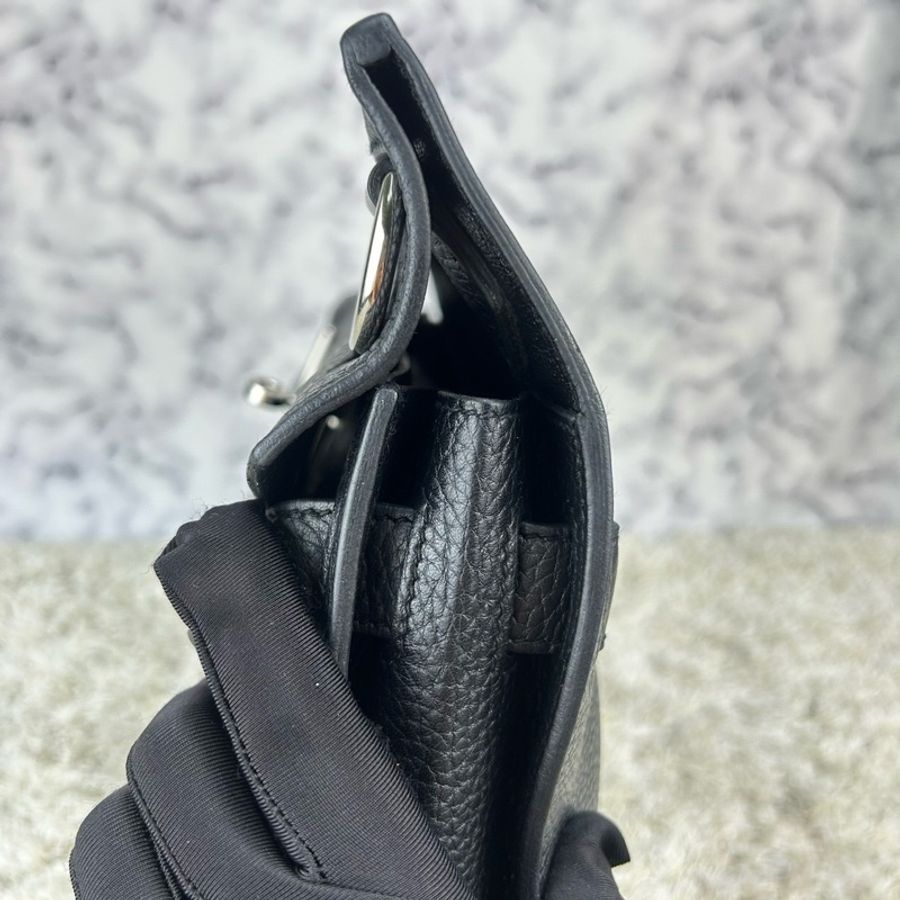Hermes 愛馬仕 Jypsiere 吉普賽 31 T刻 黑銀 ⭕️近新閒置品⭕️超美⭕️超甜⭕️-21