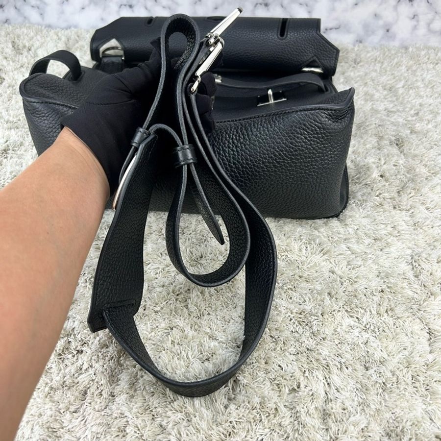 Hermes 愛馬仕 Jypsiere 吉普賽 31 T刻 黑銀 ⭕️近新閒置品⭕️超美⭕️超甜⭕️-37