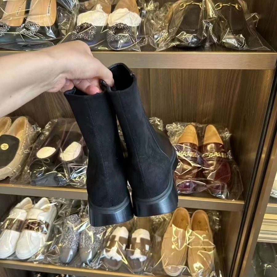 stuart weitzman 短靴 37號 僅試穿痕跡-2