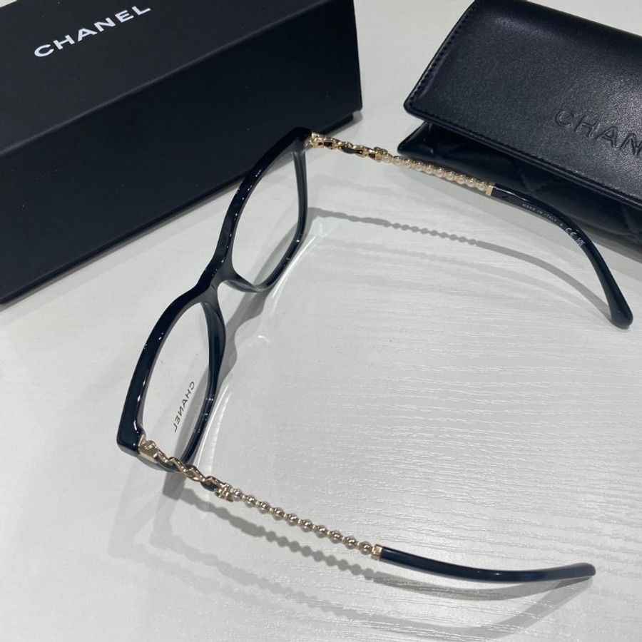 chanel🤍Ch3441最新款珍珠編織腿 光學眼鏡 可配度數-3