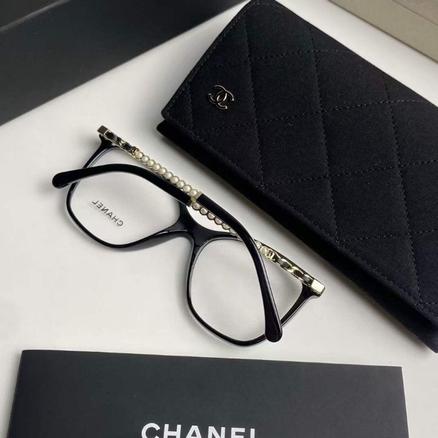 chanel🤍Ch3441最新款珍珠編織腿 光學眼鏡 可配度數-7