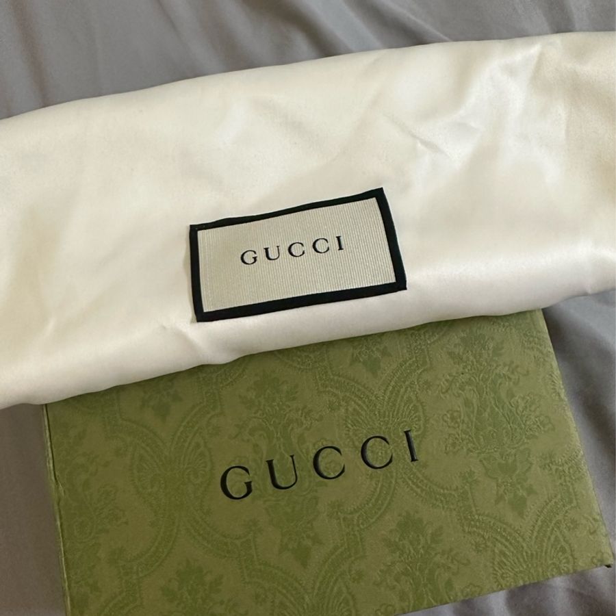 GUCCI老花皮帶-5