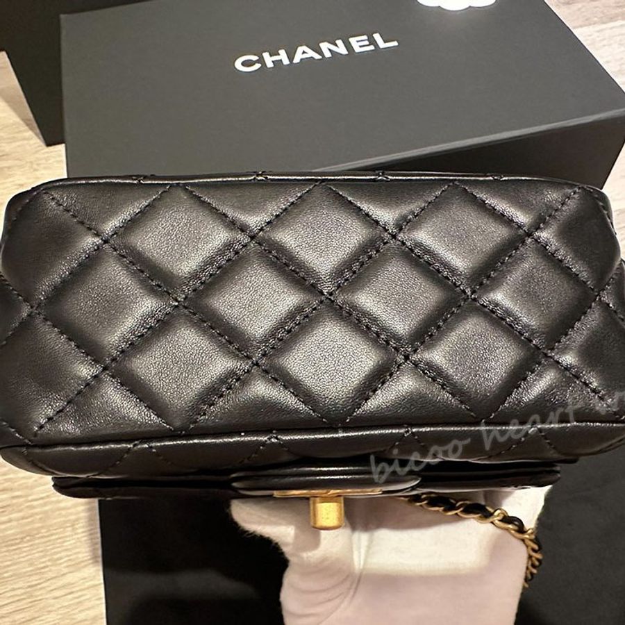 Mini Flap Bag Pearl Crush小金球口蓋包（小金球方胖子）-5