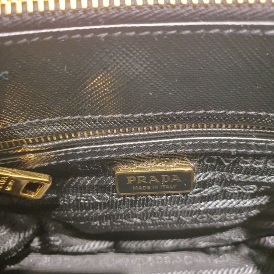 🌿春季限時降價🌿Prada 1BA906 Galleria Nano小巧型 Saffiano 包 黑色-8
