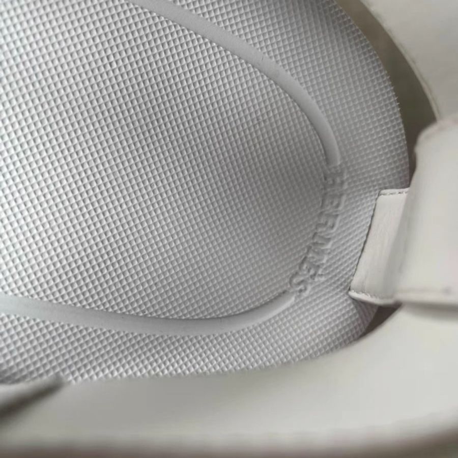 hermès 秀款白色厚底凉鞋 36號,穿一兩次閒置, 原價三萬六-5