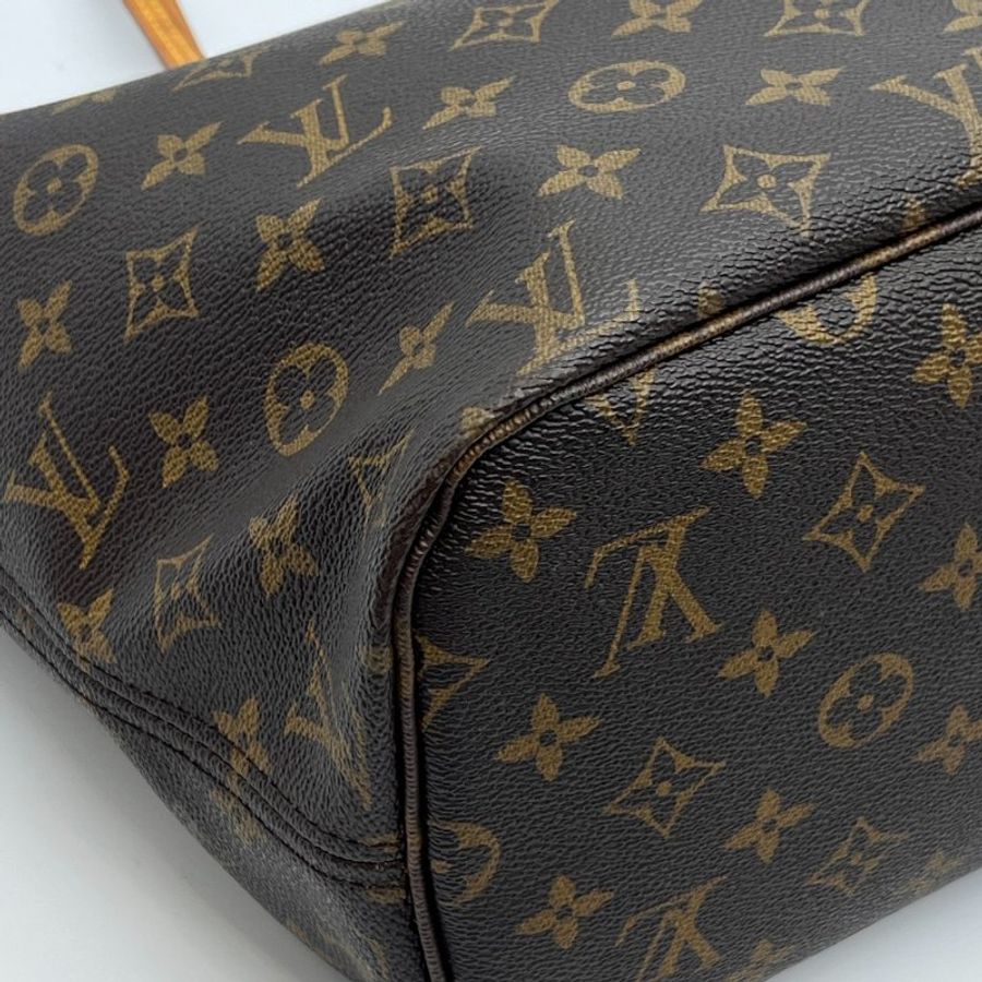 Louis Vuitton LV 字紋 NEVER FULL 中號肩背包/托特包/購物包-2