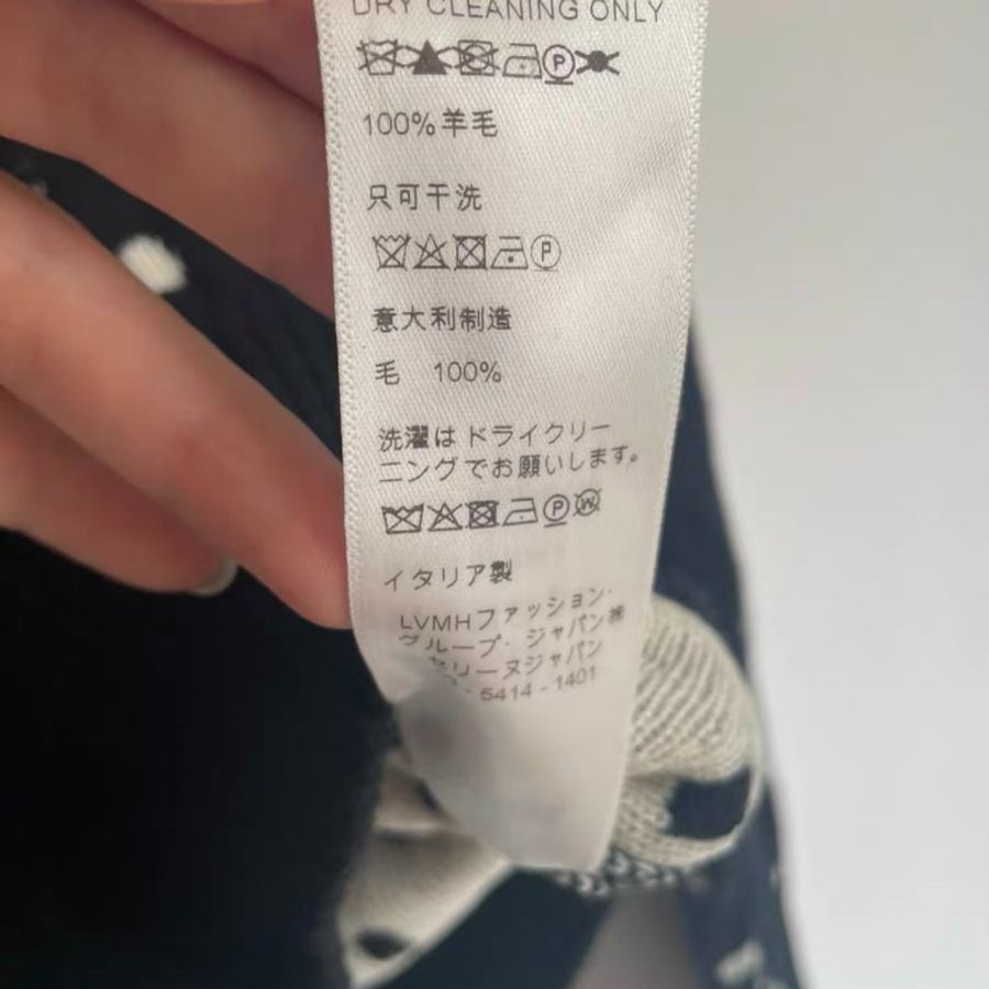 Celine 點點羊毛針織毛衣 M號-3