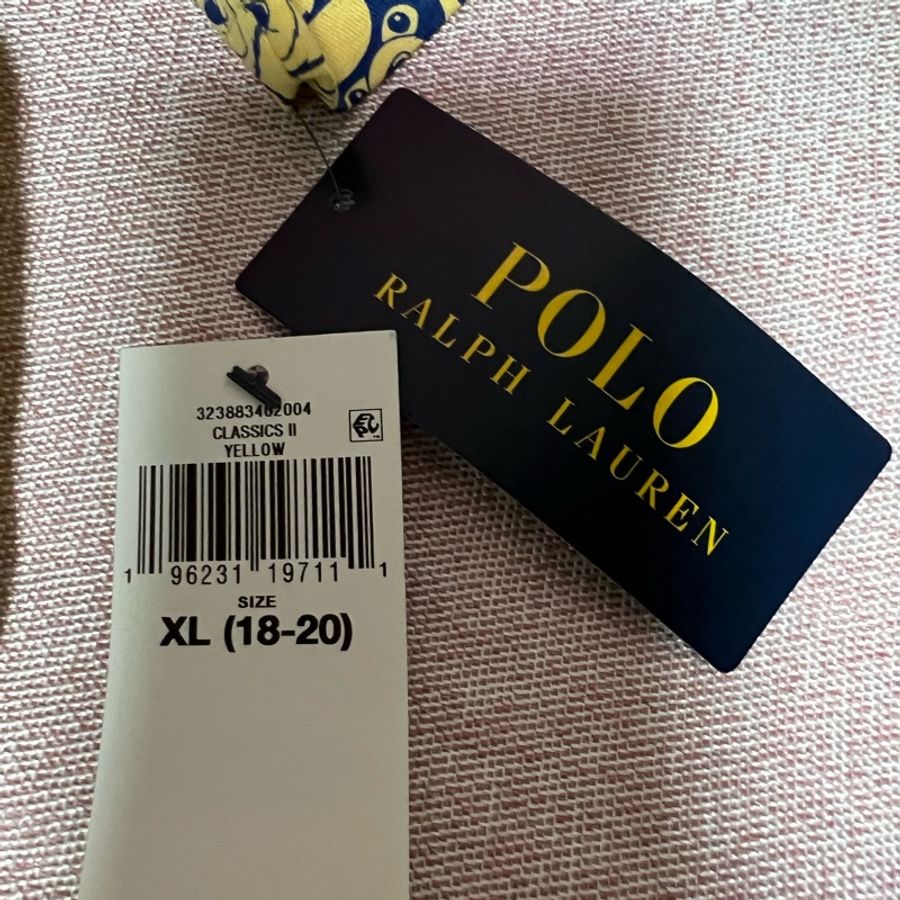 全新 RALPH LAUREN POLO 男大童滿版熊T恤 XL-5