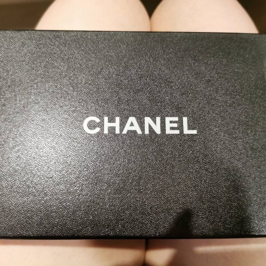 CHANEL羊皮三折長夾-14