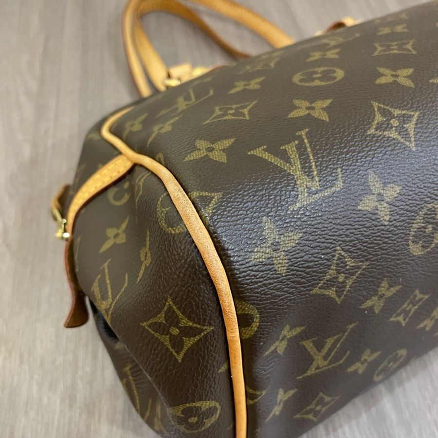 Louis Vuitton原花手提肩背保齡球包Montorgueil PM-5