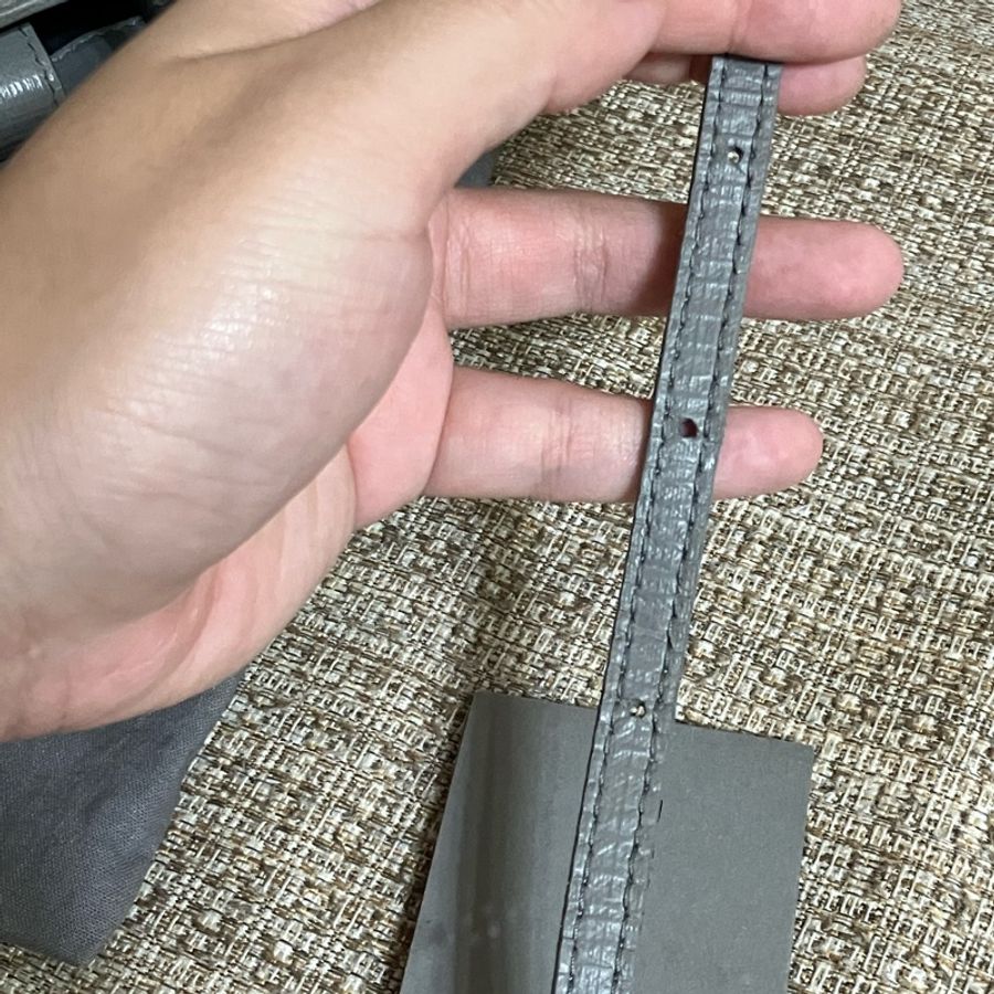 巴黎世家 BALENCIAGA 紙袋包 灰色-17