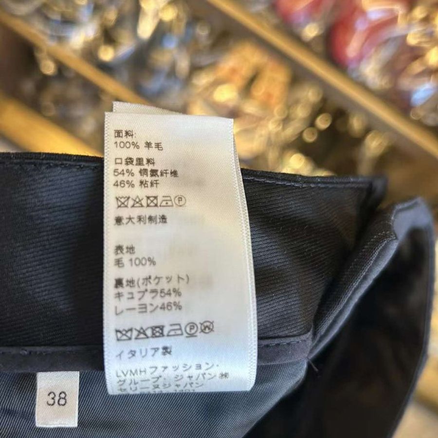 Celine 羊毛闊腿褲 38號 幾乎全新-1