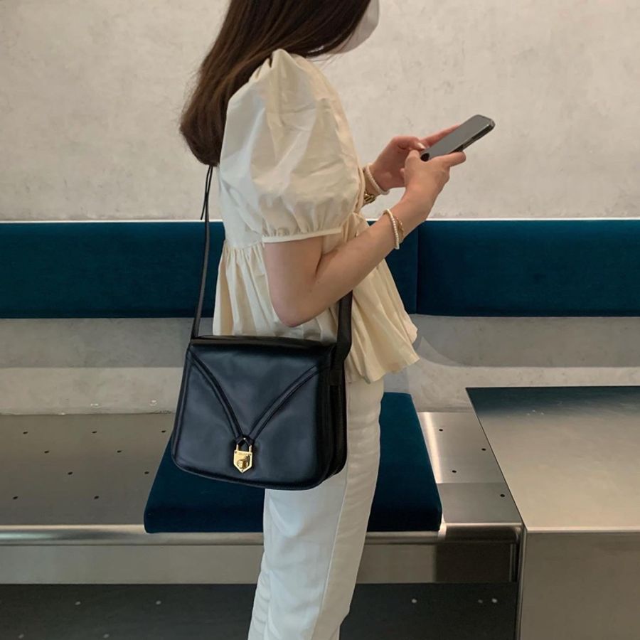 Celine box Vintage 中古單肩包-2