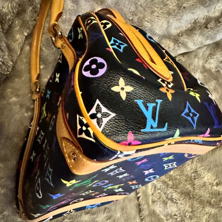 #村上隆黑三彩#Louis Vuitton 限量款-21