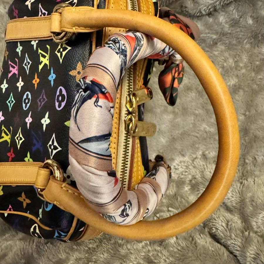 #村上隆黑三彩#Louis Vuitton 限量款-28