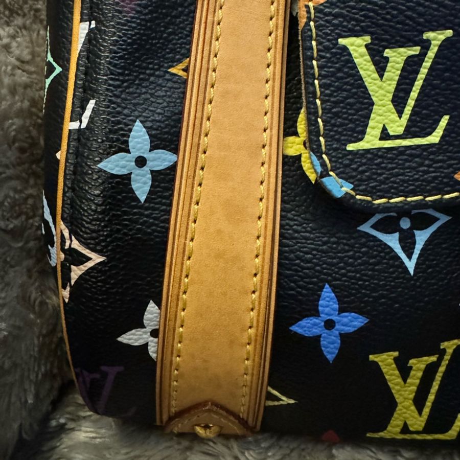 #村上隆黑三彩#Louis Vuitton 限量款-30