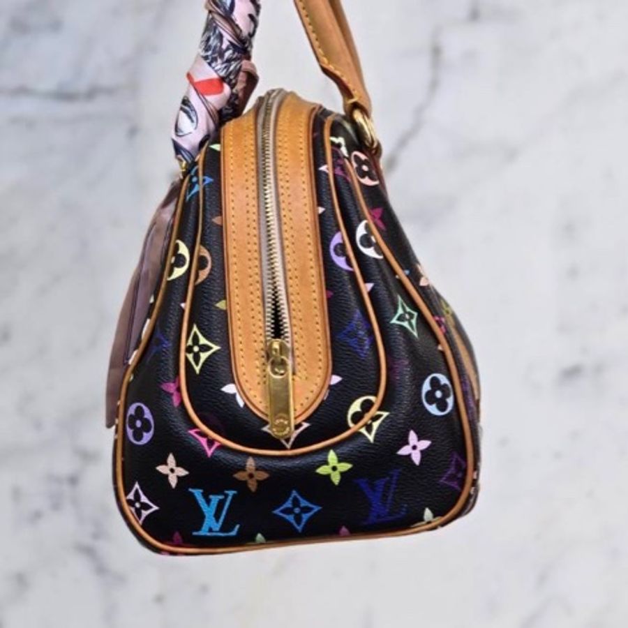 #村上隆黑三彩#Louis Vuitton 限量款-16