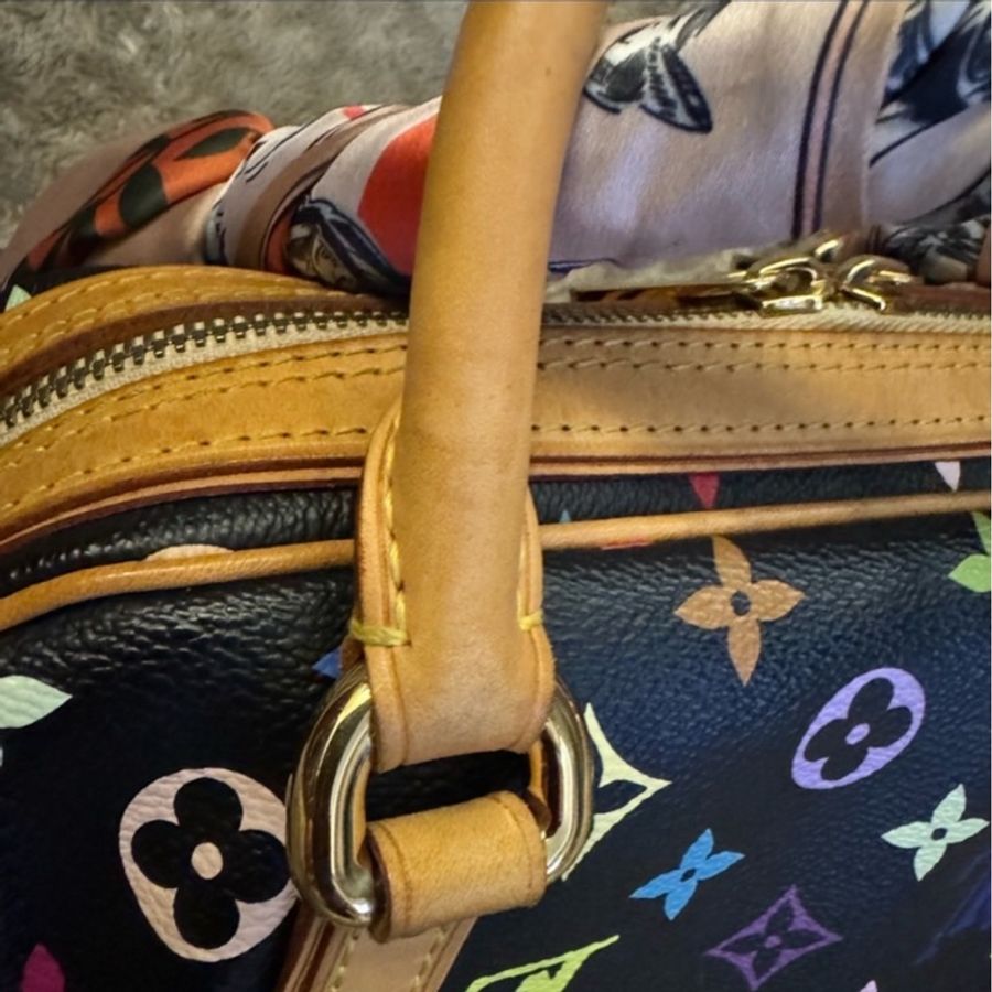 #村上隆黑三彩#Louis Vuitton 限量款-45